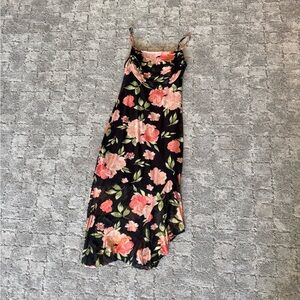 Floral Black Maxi Dress No Comment